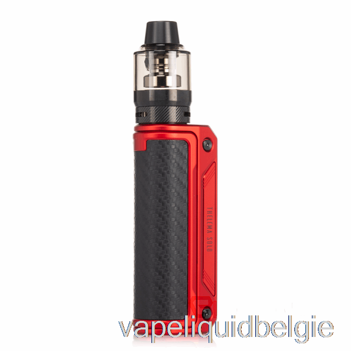 Vape Vloeistof Verloren Vape Thelema Solo 100w Starterkit Mat Rood / Koolstofvezel